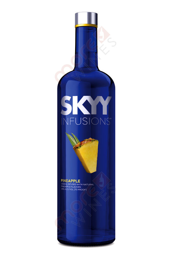 Skyy Infusions Pineapple Vodka 750ml - MoreWines Skyy Infusions Pineapple Vodka 750ml - MoreWines
