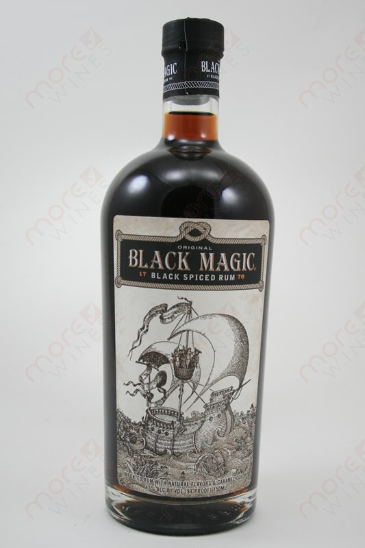Black Magic Spiced Rum 750ml MoreWines