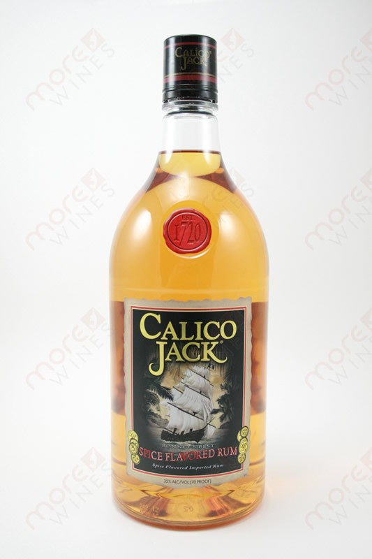 Calico Jack Spiced Rum 1.75L MoreWines
