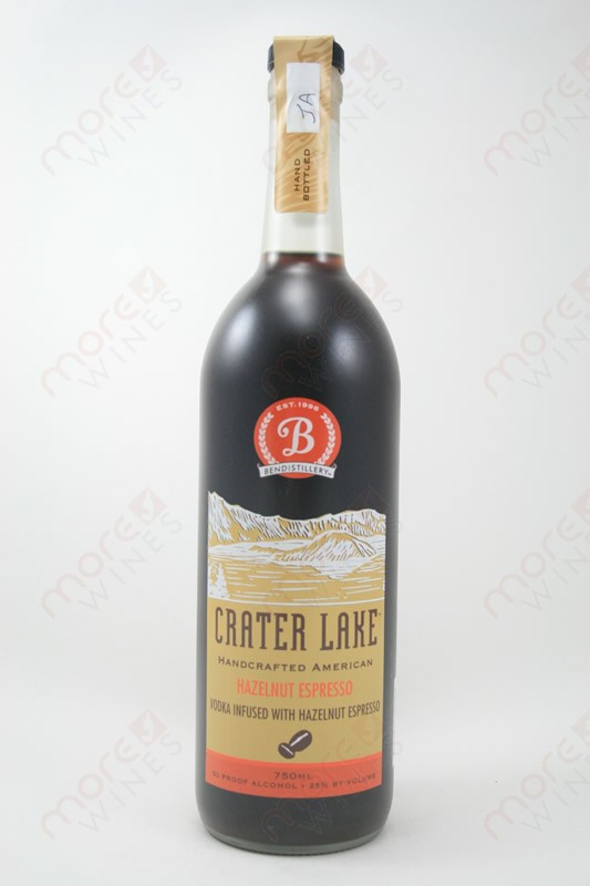 Crater Lake Hazelnut Vodka Crater Lake Hazelnut Espresso Vodka 750ml - MoreWines