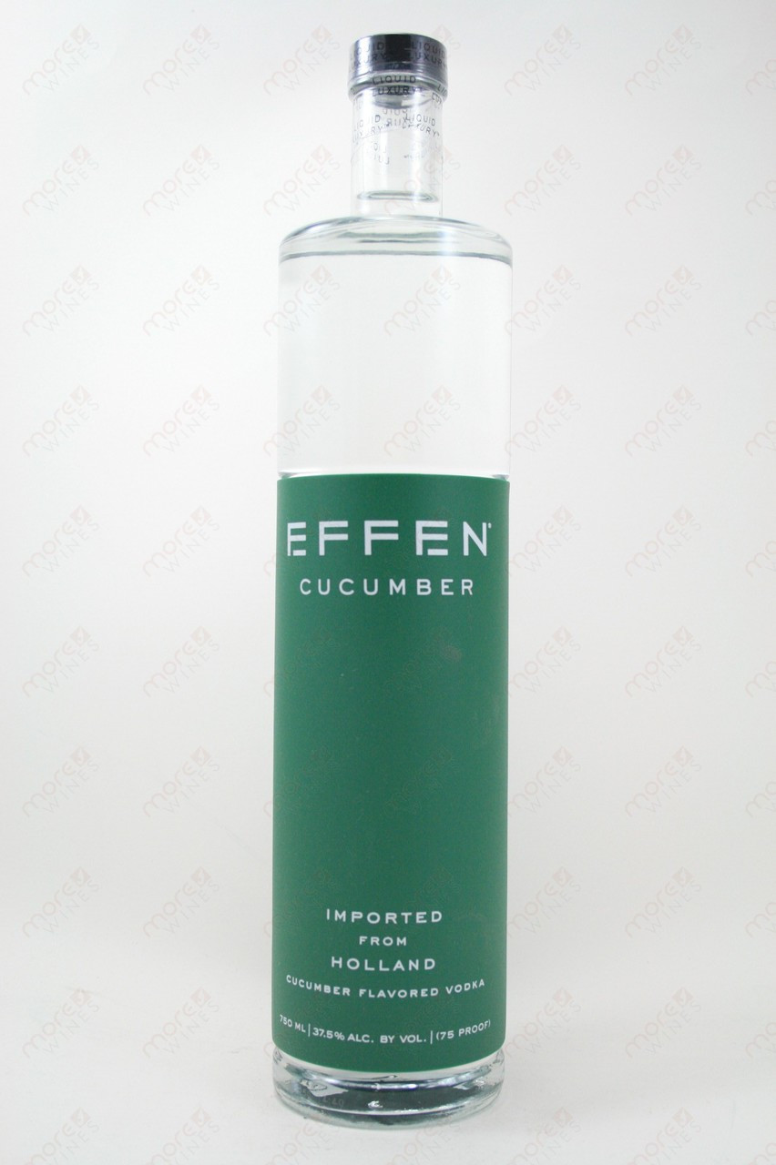 Effen Cucumber Vodka 750ml - MoreWines Effen Cucumber Vodka 750ml - MoreWines