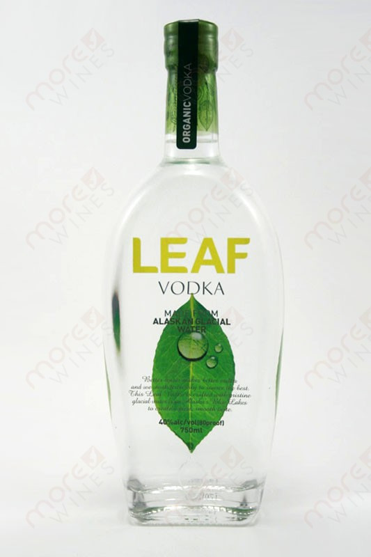 Leaf Organic Vodka Green 750ml MoreWines