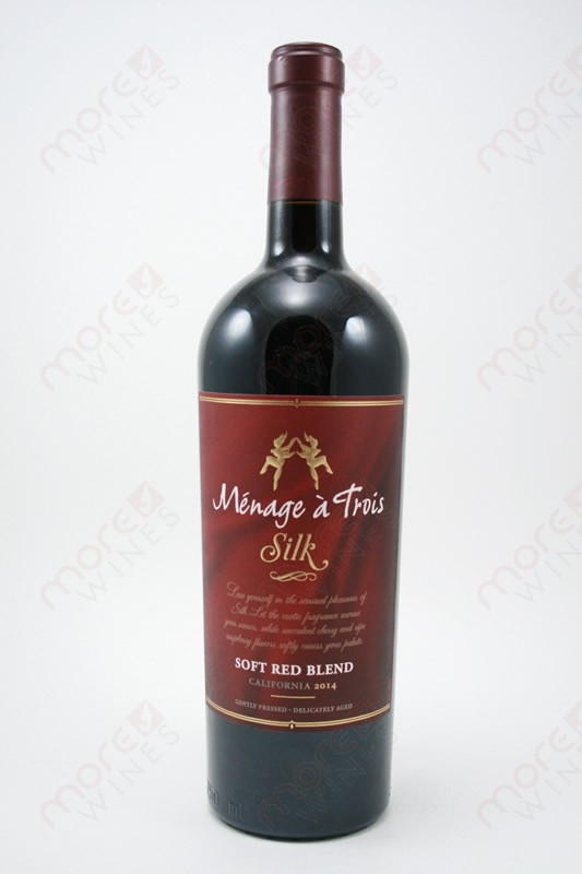Menage a Trois 'Silk' Soft Red Blend 2014 750ml MoreWines