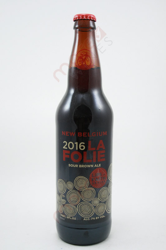 New Belgium Brewing Lips of Faith Series La Folie Sour Brown Ale 22fl