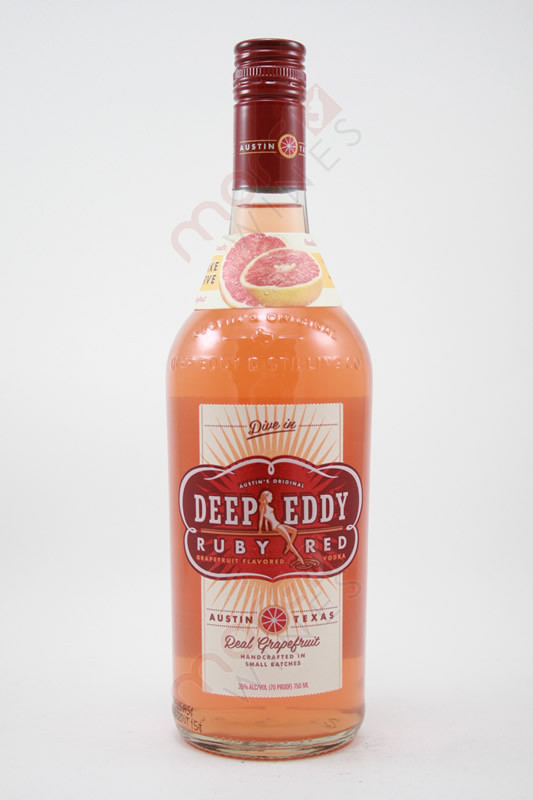 Deep Eddy Ruby Red Grapefruit Flavored Vodka 750ml - MoreWines