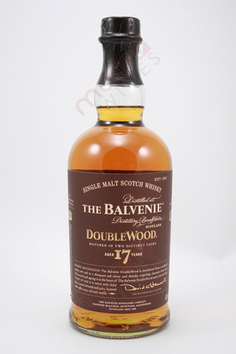 Balvenie doublewood single malt scotch whiskey