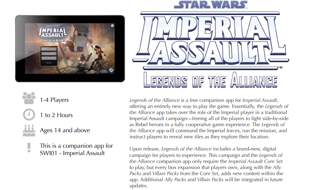 star wars imperial assault app