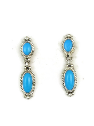 Sleeping Beauty Turquoise Earrings Er3630 Southwest Silver Gallery Sleeping Beauty Turquoise Earrings Er3630