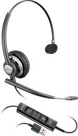 Plantronics EncorePro HW715 USB Single Ear Professional Headset