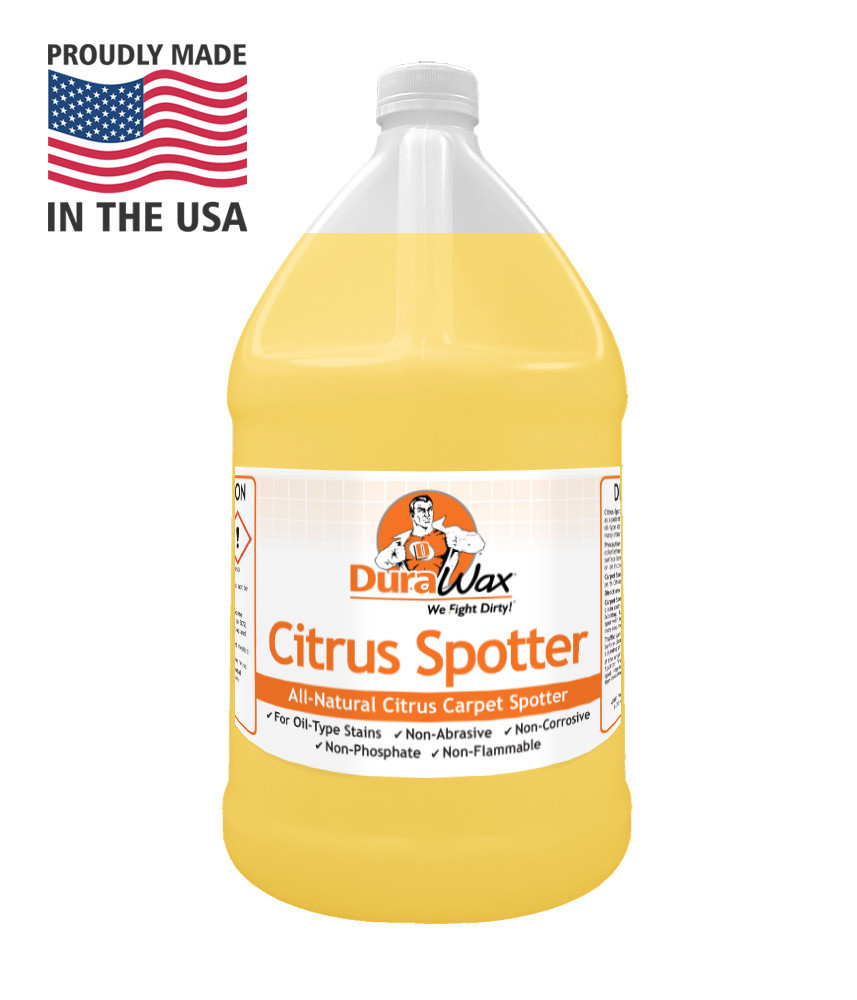 Citrus Carpet Spotter Carpet Stain Remover The Dura Wax Company