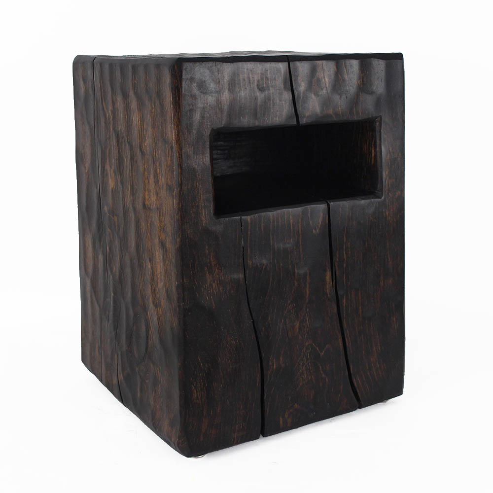 Custom Solid Pine Cube Table Custom Solid Pine Cube Table