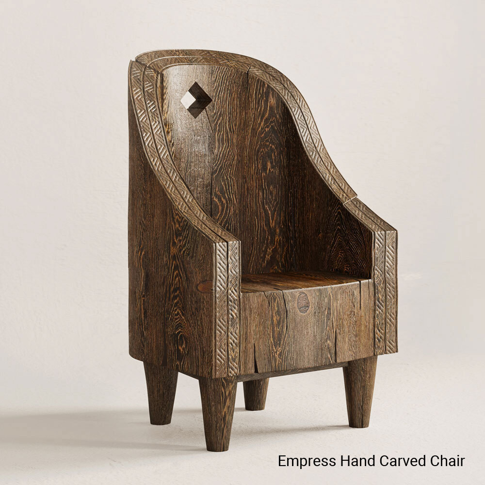 Empress Hand Carved Chair