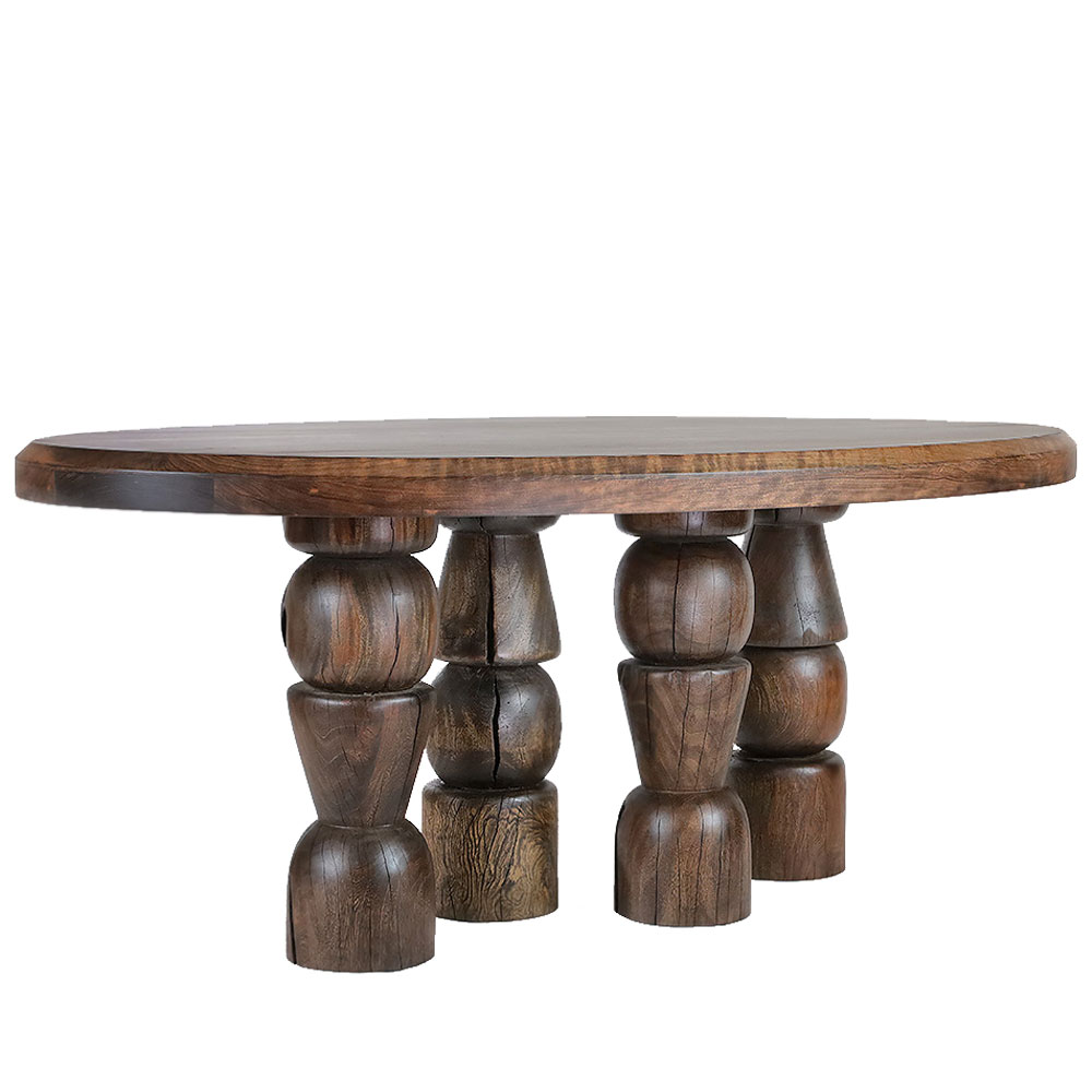 Oval El Templo Dining Table