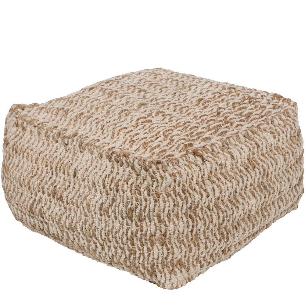 Natural Pouf Pfeifer Studio