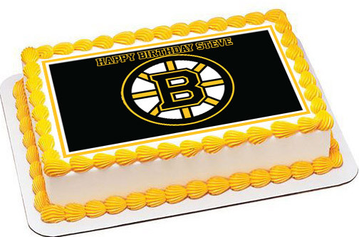 Bruins Cake Topper Bruins Cake Topper