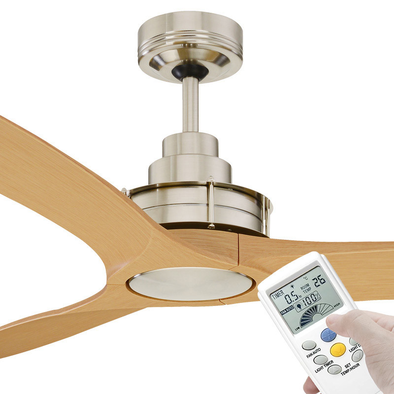Mercator Flinders 140cm Brushed Chrome Ceiling Fan With Lcd Remote Mercator Flinders 140cm Brushed Chrome Ceiling Fan With Lcd Remote Galaxy Lighting Fans
