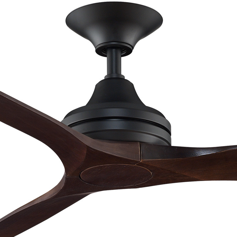 Three Sixty Spitfire 152cm Black Motor Ceiling Fan Galaxy Lighting