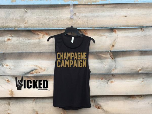 Champagne Campaign (Gold Glitter) A007 - Z1