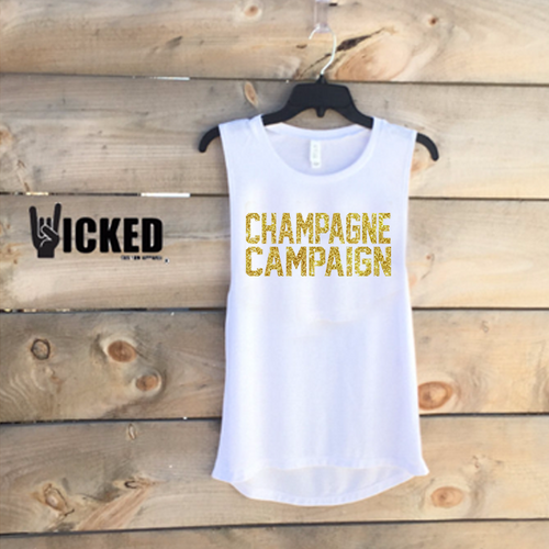Champagne Campaign (Gold Glitter) A007 - Z1