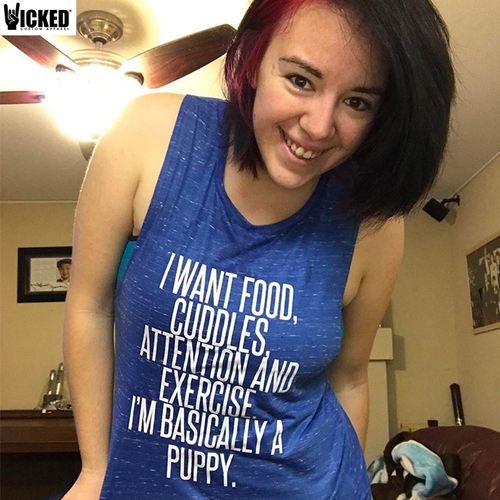 I Want Food, Cuddles Attention Exercise, I'm Basically a Puppy G029 - Z1