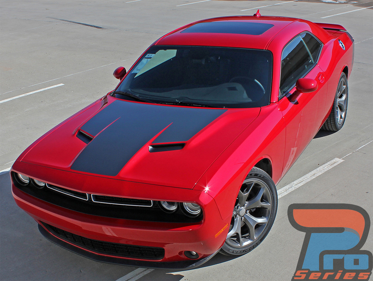 HOOD 15 | Dodge Challenger Stripes | Challenger Decals | Challenger ...