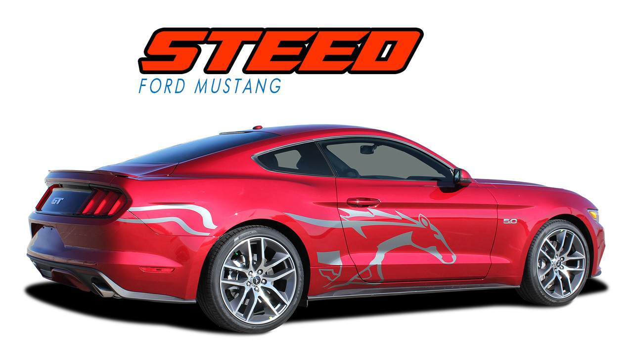 STEED Ford Mustang Stripes Mustang Decals Mustang Vinyl Graphics