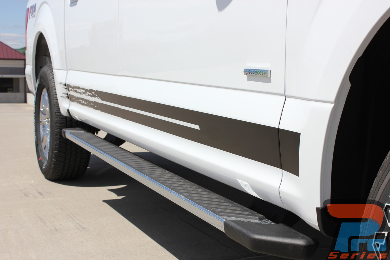 F150 BREAKUP ROCKER Ford F150 Body Stripes F150 Decals F150