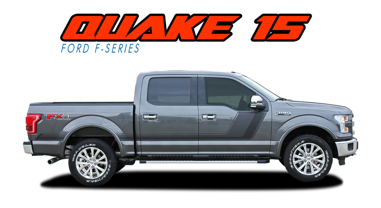QUAKE 15 PACKAGE | Ford F150 Stripes | F150 Decals | F150 ...