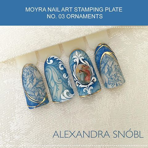 Moyra Stamping Plate 03, Ornaments