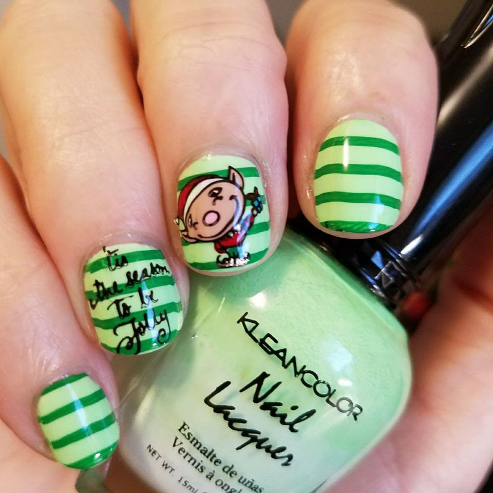 New Christmas Stamping Plate for Holiday Nail Art Designs