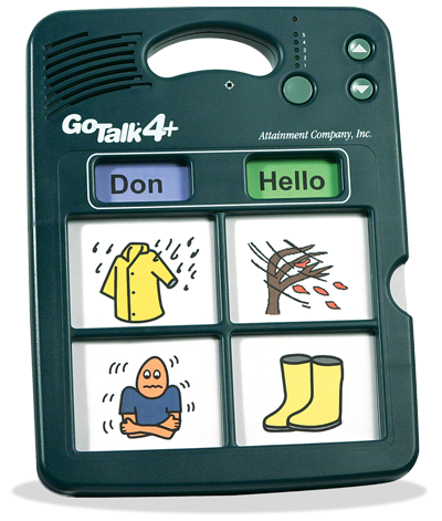 GoTalk 4 Communication Device: Assistive Technology Autism