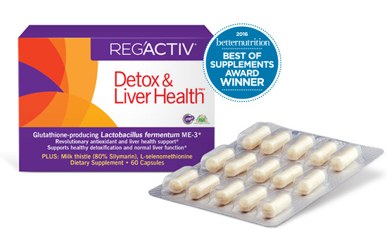 Reg'Activ Detox and Liver Health supplement