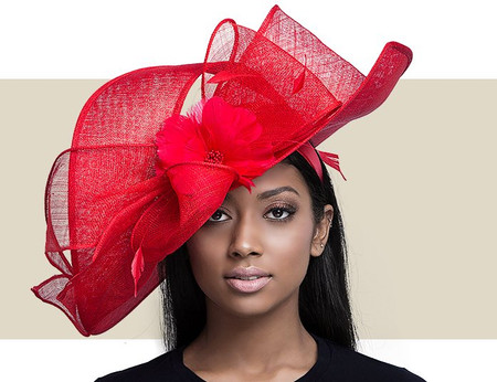 lady diane light pink fascinator hat gold coast couture