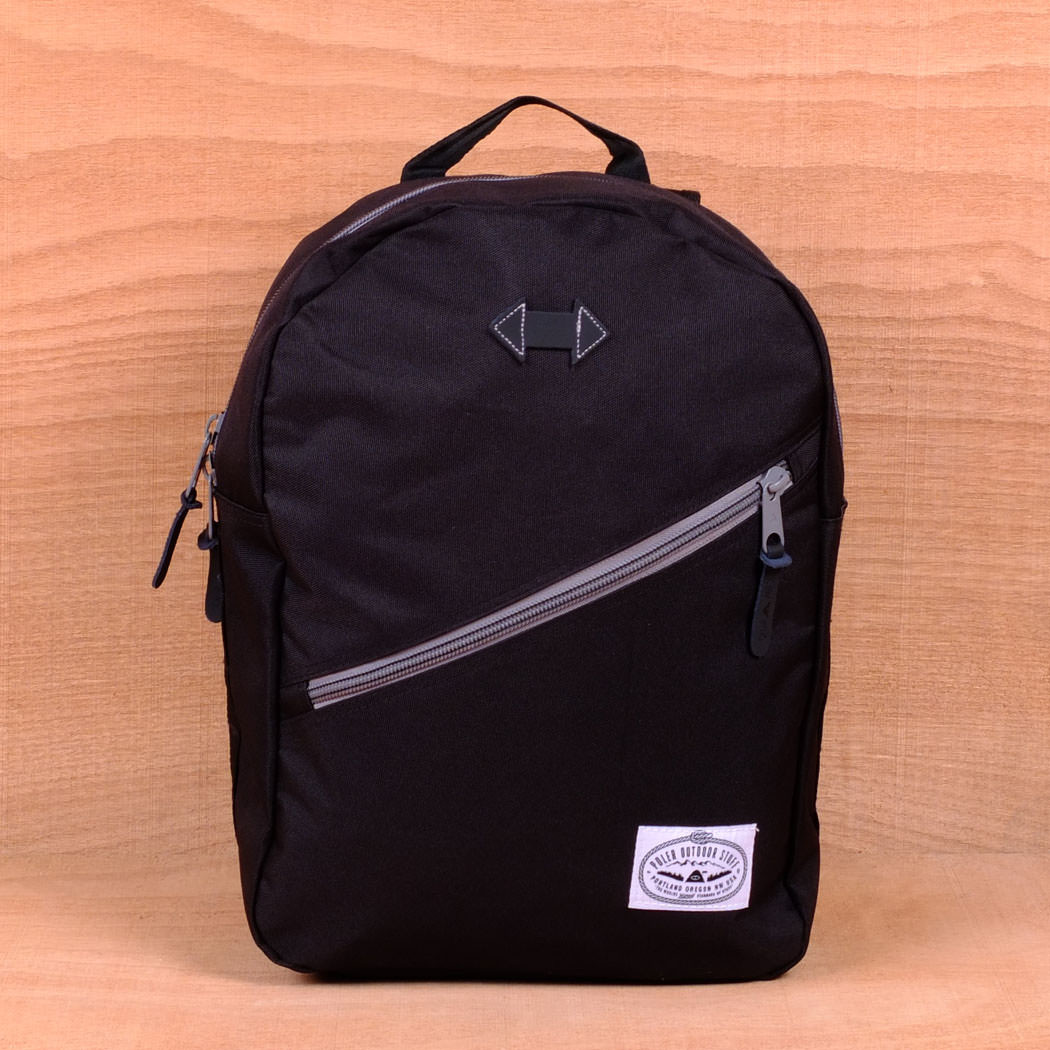 Poler Drifter Black Backpack - The Longboard Store