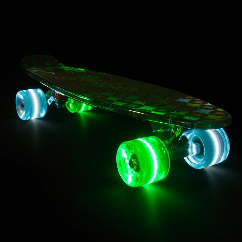 Sunset 22" Diamonds Skateboard Complete The Longboard Store