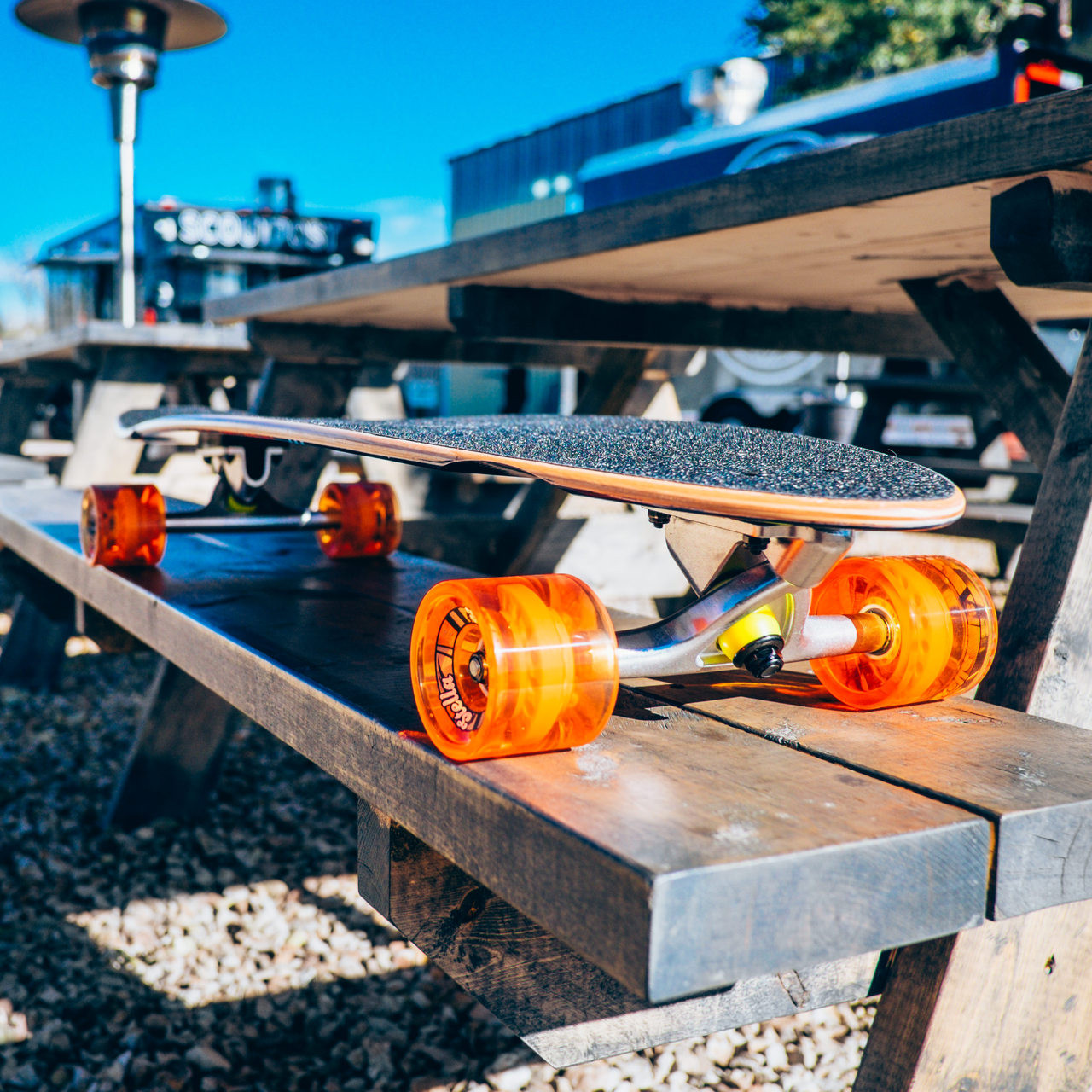 Stella 38" Kicktail Elephant Longboard Complete The Longboard Store