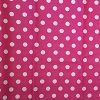 Darker Pink Dots Fabric Swatch