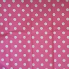 Lighter Pink Dots Fabric Swatch