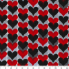 Stacked Hearts Fabric Swatch