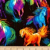 Painted Horses- Fabric for special needs bibs