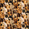 Real Dogs- Fabric for special needs bibs