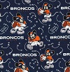 Mickey Broncos Fabric Swatch