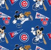 Mickey Cubs Fabric Swatch