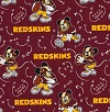Mickey Redskins Fabric Redskins