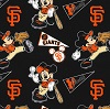 Mickey Giants Fabric Swatch