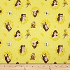 Belle on Yellow Fabric Swatch