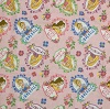 Princess Cameo Flannel Fabric Swatch