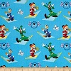 Mickey Roadster Racers Fabric Swatch
