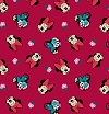 Minnie Heads Floral Fabric Swatch