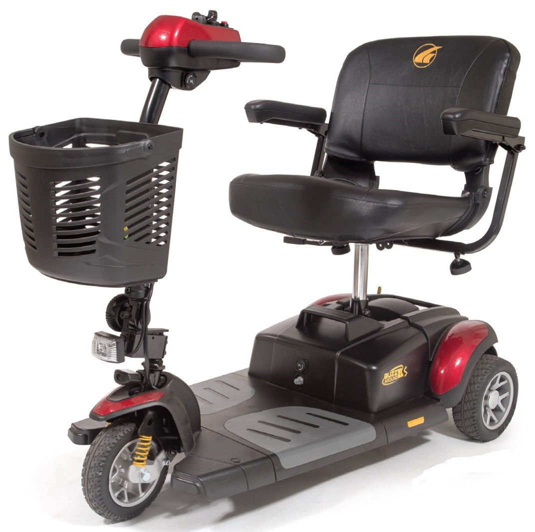 BUZZaround XLS GB117S 3-Wheel Portable Scooter by Golden